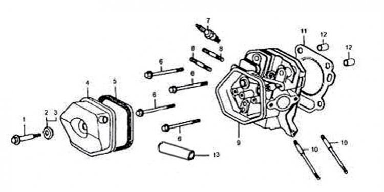 Honda 8HP Engine Parts