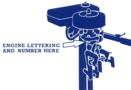 Get a hold of your Uk Seagulls Engine Number