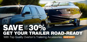 cut back To 30per cent on the top Quality Overton's Trailering add-ons - Boat Trailering