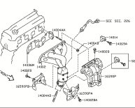 Exhaust manifold parts